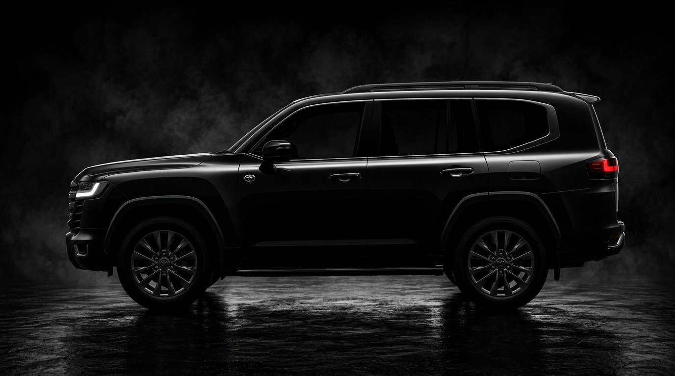 Armored Land Cruiser side profile